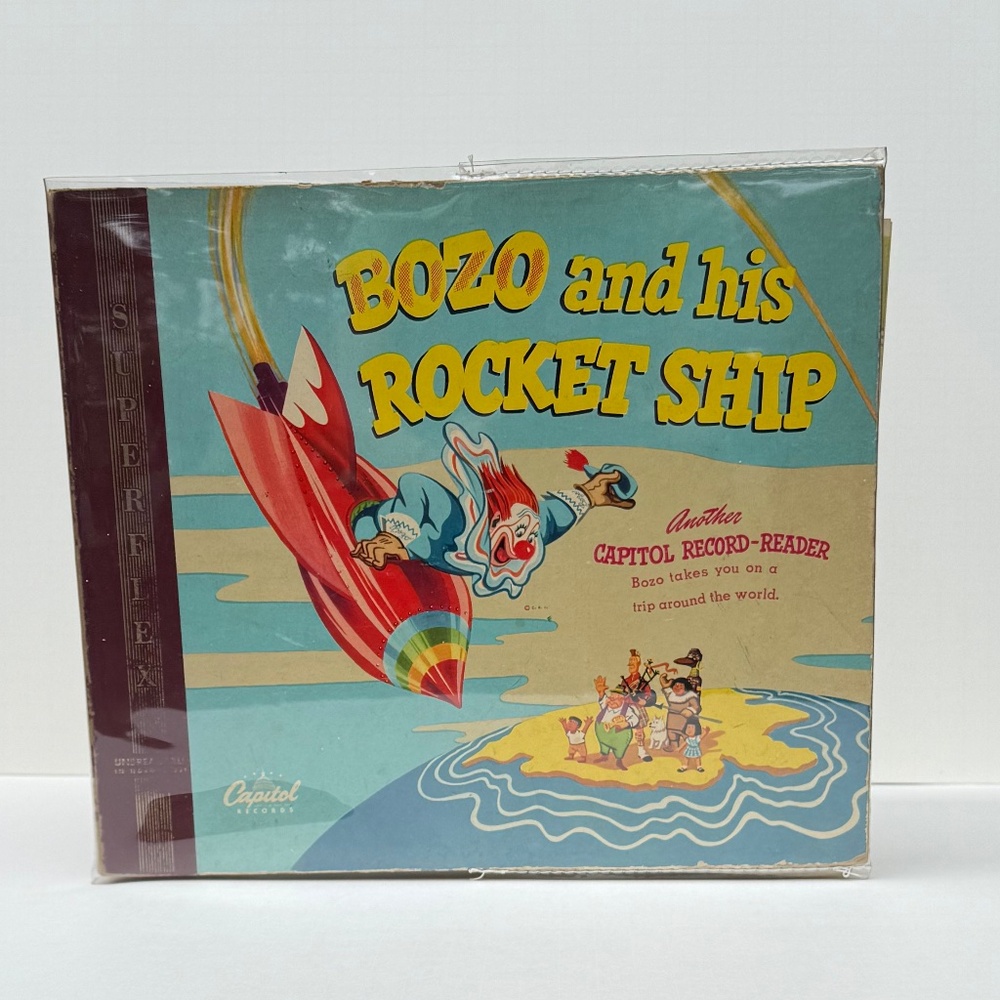 1947 Capital Record-Reader Bozo and his Rocket Ship